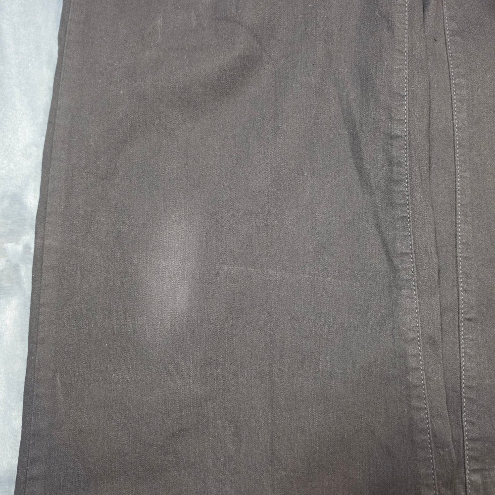 Nine West Jeans Womens Wide Leg Trouser Black Pants SDNWB3327 Size 14 - Picture 9 of 11
